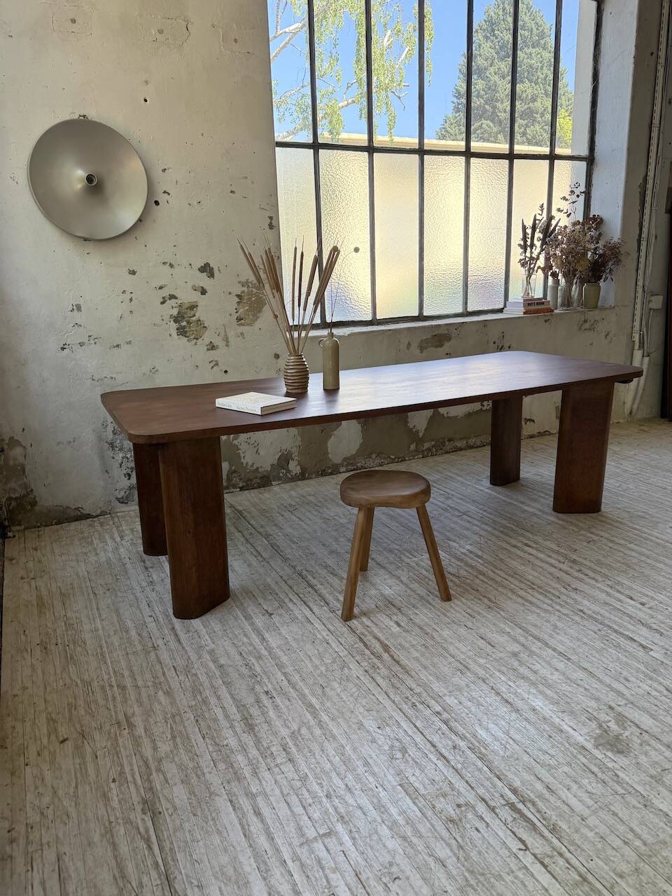 1950s oak reconstruction table