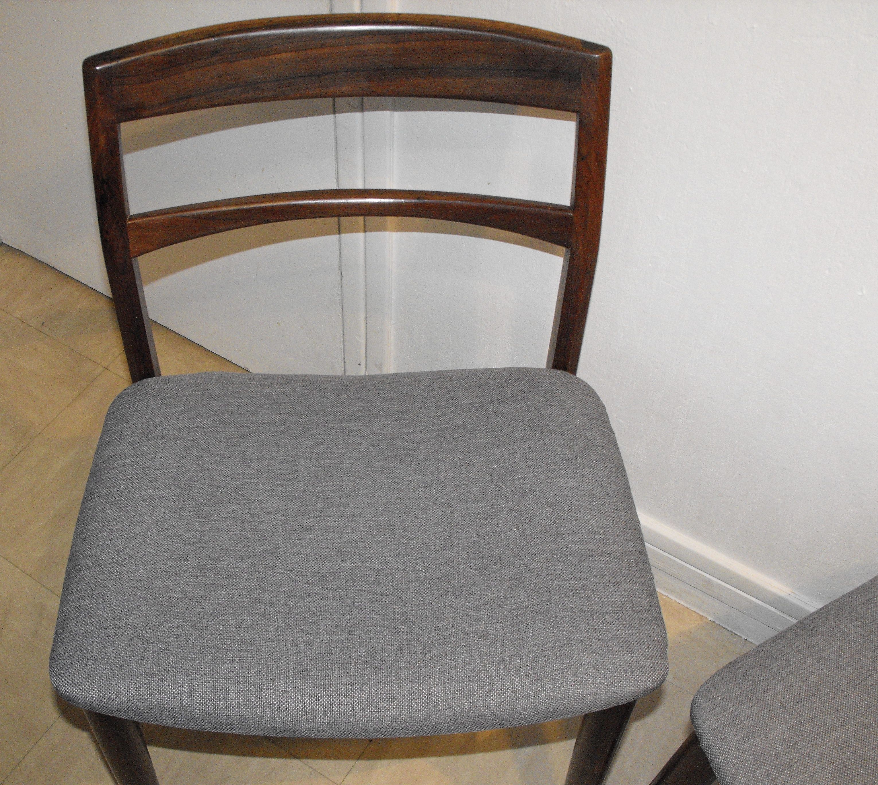 Pair of Scandinavian chairs by Henning Kjaernulf