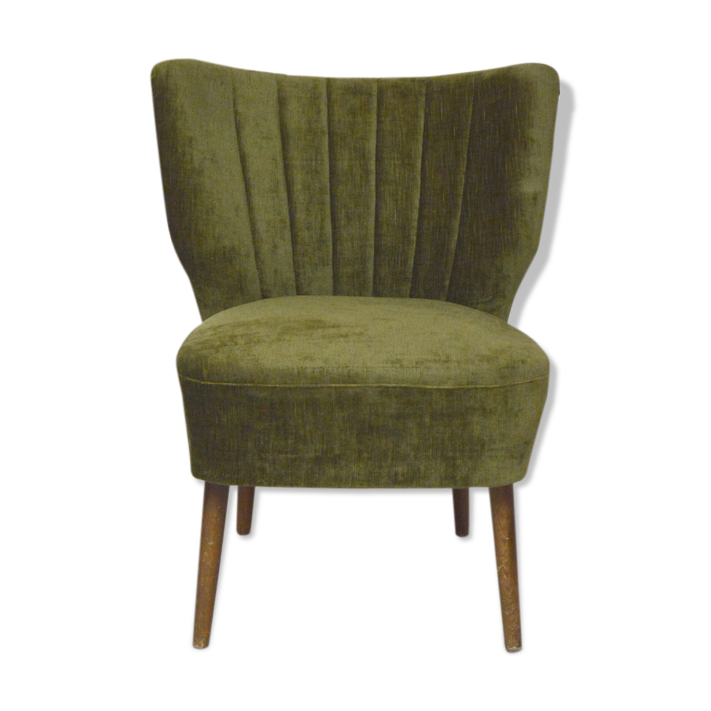 Velvet cocktail chair, 1960