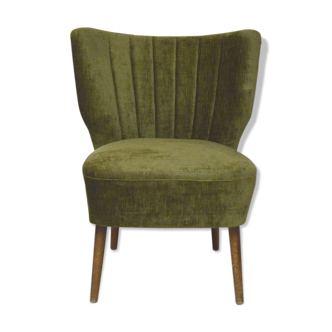 Velvet cocktail chair, 1960