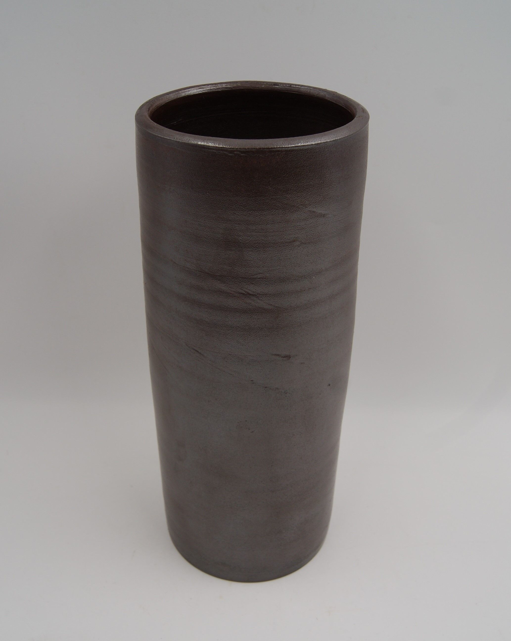 Vase grès rouleau Turgis vintage