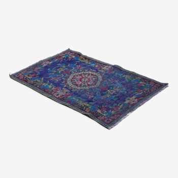 Anatolian handmade vintage rug 153 cm x 104 cm