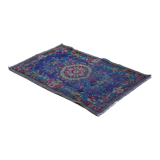 Anatolian handmade vintage rug 153 cm x 104 cm