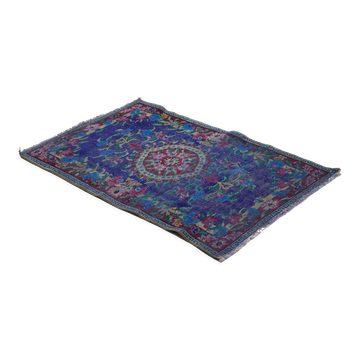 Anatolian handmade vintage rug 153 cm x 104 cm