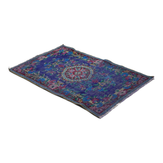 Anatolian handmade vintage rug 153 cm x 104 cm