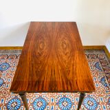 Table à manger en noyer avec rallonges