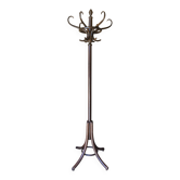 Curved wooden parrot coat rack by Thonet