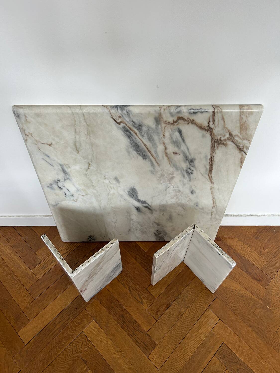 Marble coffee table