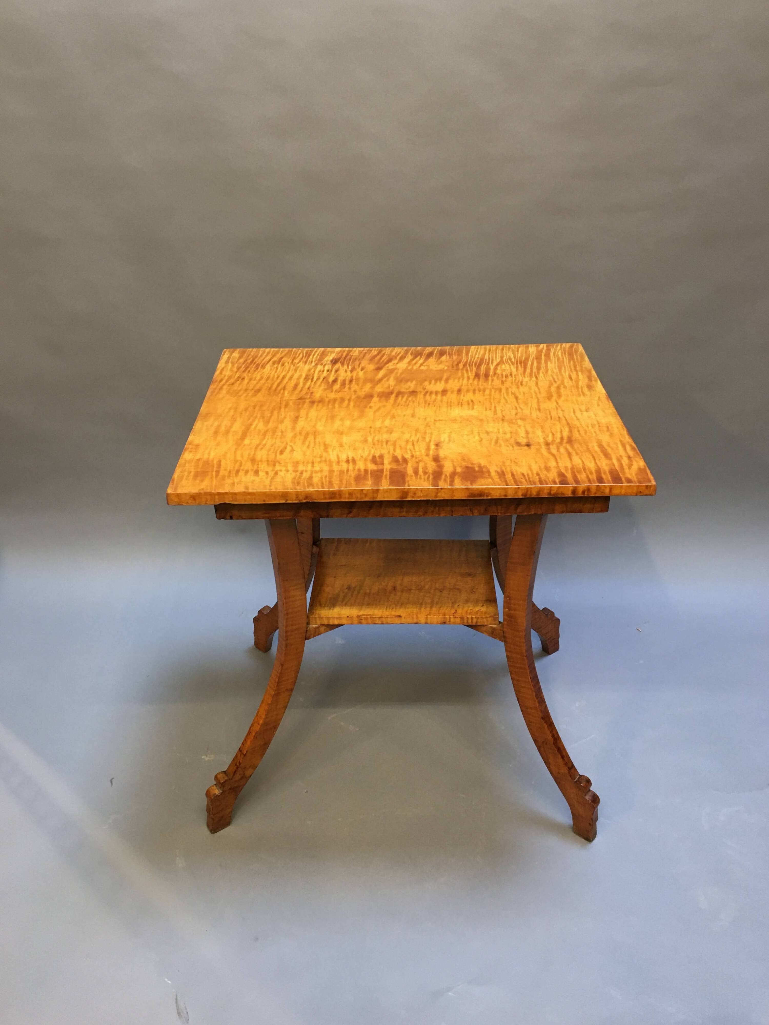 Art Deco karelian birch Table