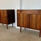 Vintage Danish buffets in rosewood from the 1960s.