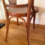 J-J Kohn circa 1900 desk chair stamped and labeled