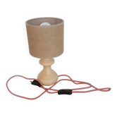 Lampe à poser en albâtre