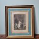 Engraving the prints of the XVIII Baudoin N de Launay vintage framed
