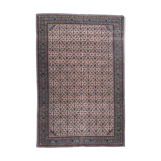 Tapis ancien persan tabriz senneh baft 140x212 cm