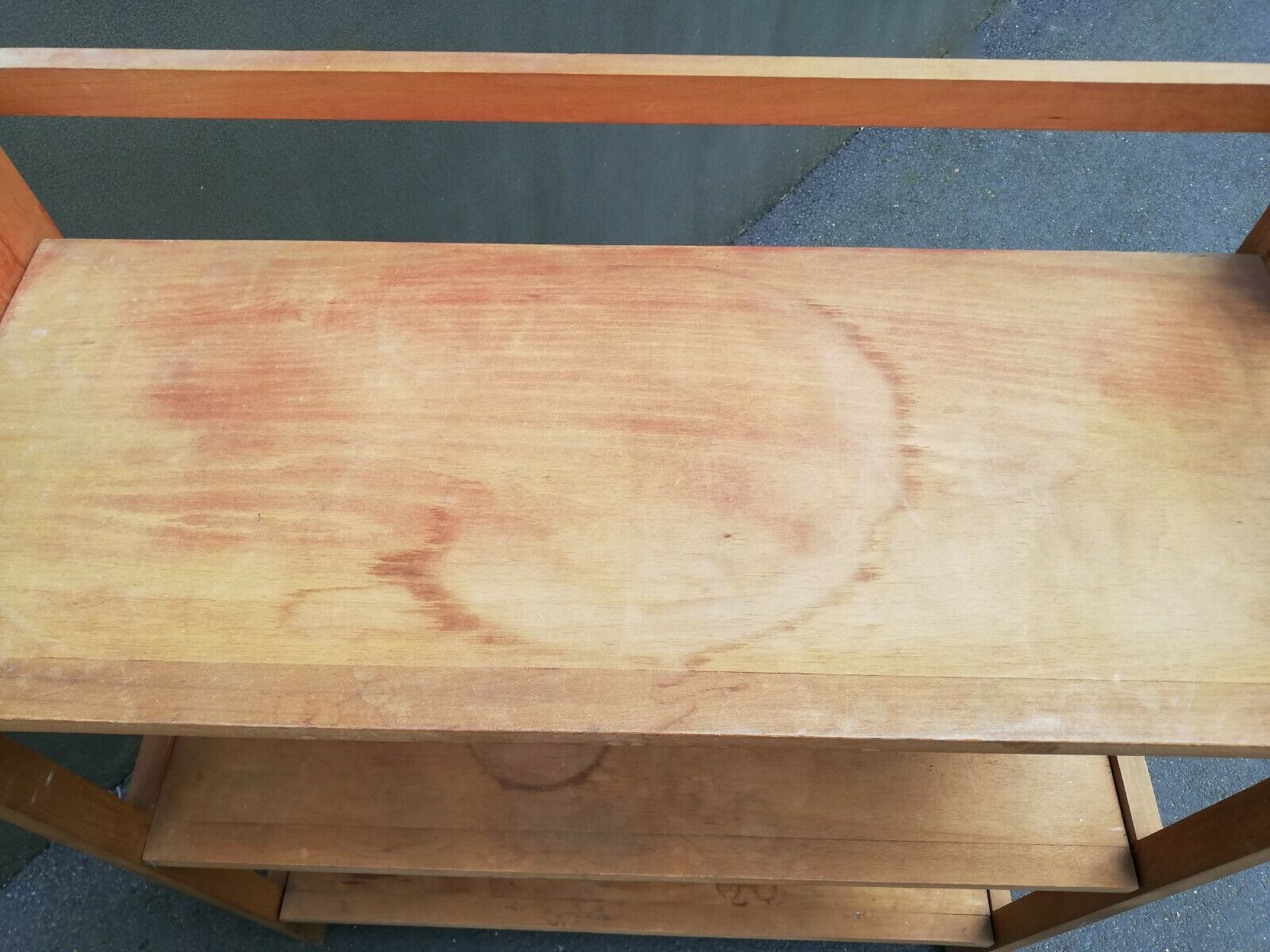 Pair folding book shelves