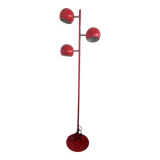 Red floor lamp