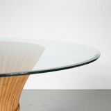 1970s Bamboo dining table by McGuire, USA
