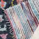 Berber carpet Boucherouite 126 x 269 cm