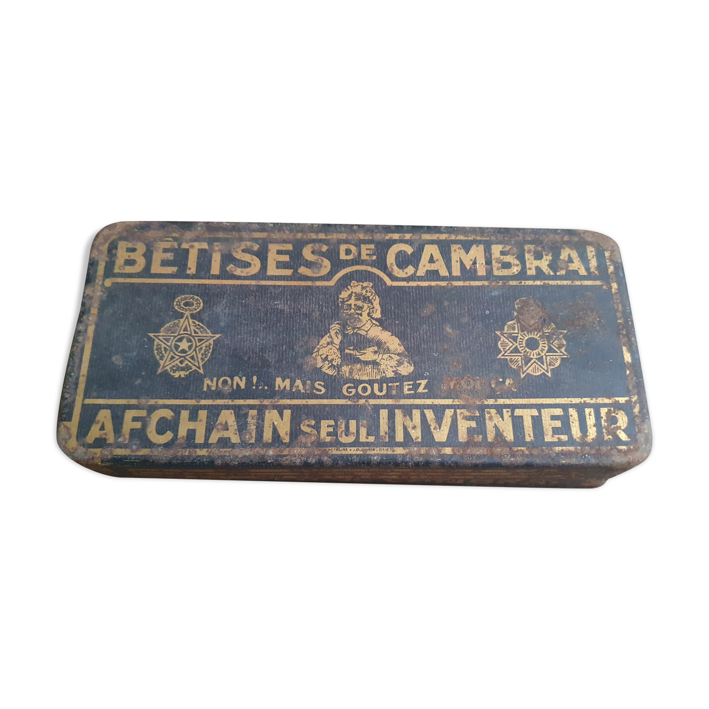 Metal box bêtises de cambrai