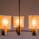 Modern mid-century chandelier by Carl Fagerlund