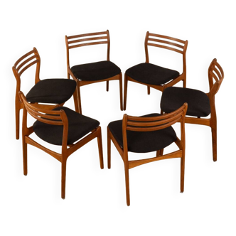 1960s dining chairs, Farsø Stolefabrik