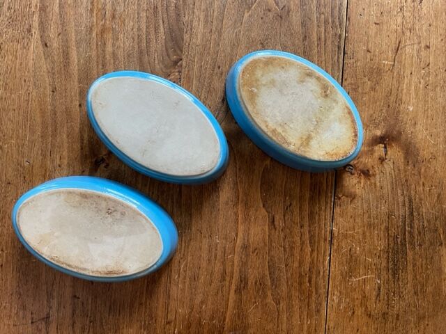 Set of 3 ceramic oven dishes