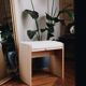 Henri Stool - Handmade from solid wood (Birch)