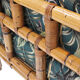 Vintage rattan armchairs Vivai del Sud 1970s , set of 2
