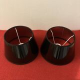 4 lampshades, including 1 free, cream and black