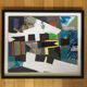 Composition abstraite. Royaume-Uni années 60
