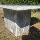 Vintage 70s marble coffee table