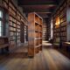 Vintage wooden bookshelf/storage unit.