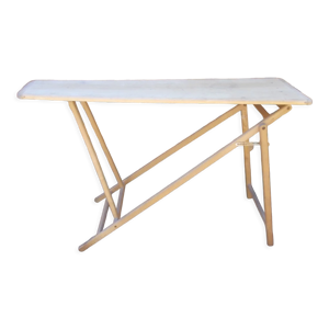 Console pliante en bois, table