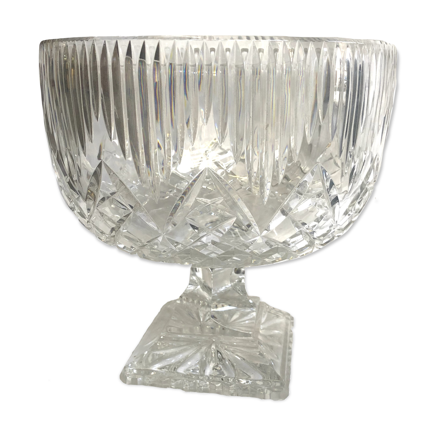 Bohemian crystal fruit cup