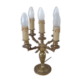 Bronze chandelier lamp