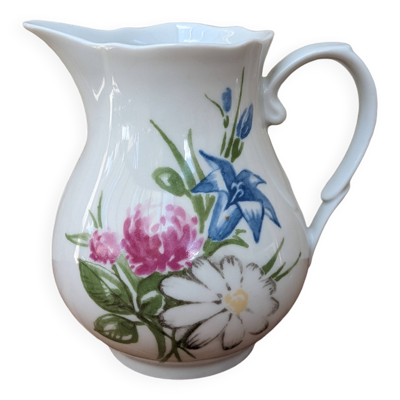 Pichet pot à lait motif fleur Kahla