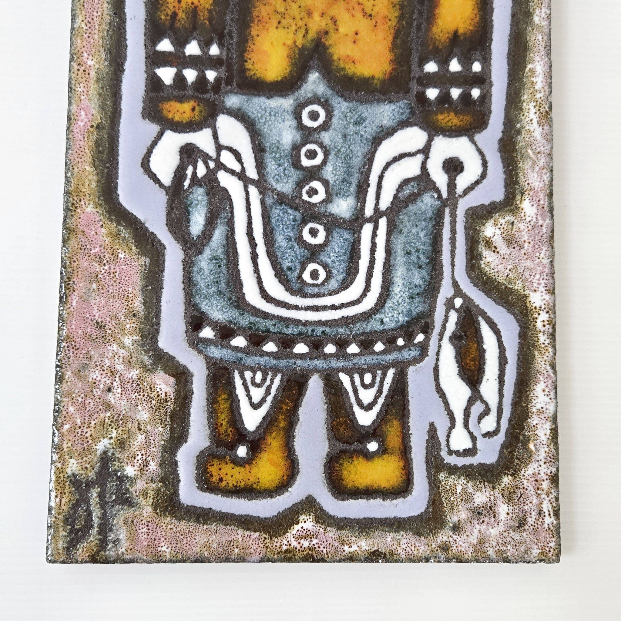 Décoration murale vintage inuit, 1960