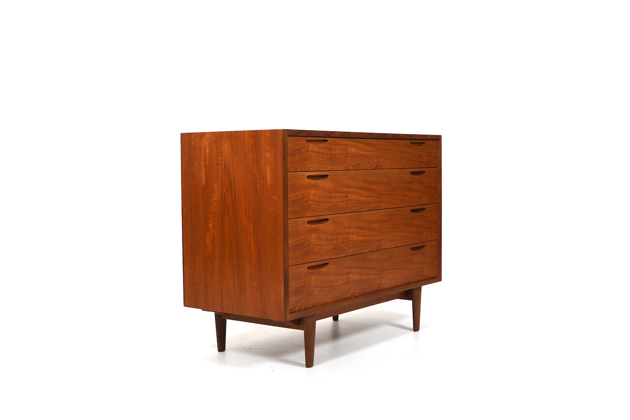 Vanity dresser in teak by Ib Kofod-Larsen 1960s