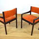Pair of vintage armchairs 1960 / 1970