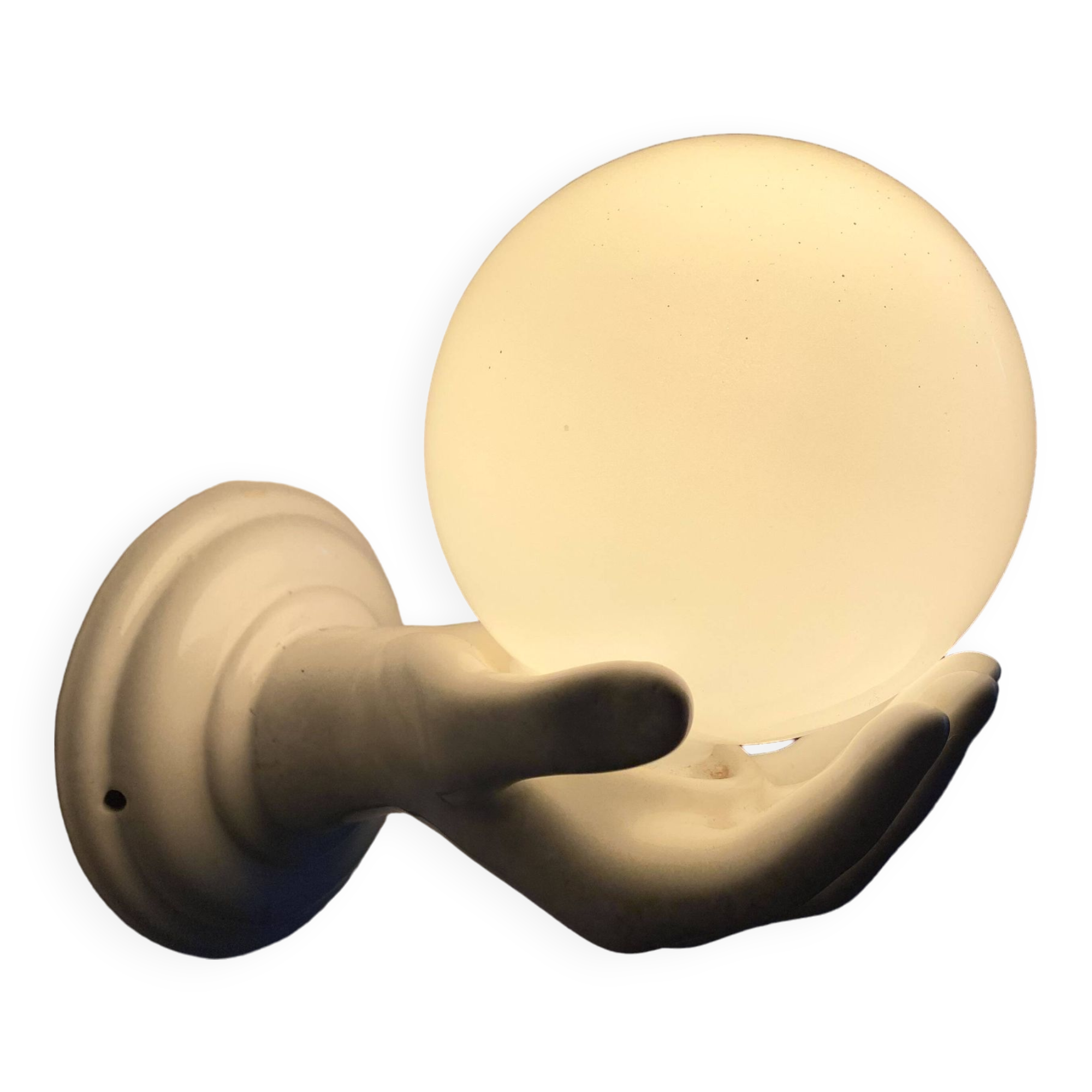 Vintage handmade wall light