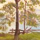 French oil painting on board, signed Lavoy