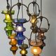 Brutalist stalactite chandelier by Nanny Still for Massive Belgium, 1960s