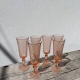 6 Rosaline champagne flutes