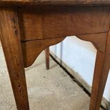 Solid wood desk with a drawer 1900