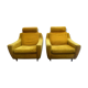 Paire de fauteuils clubs