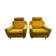 Paire de fauteuils clubs