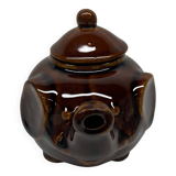 Elephant ceramic teapot