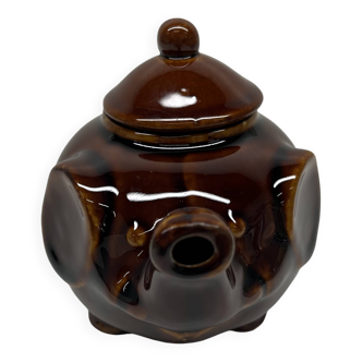Elephant ceramic teapot