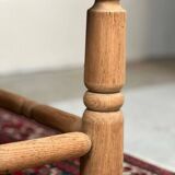 Chaises  en chêne paillées