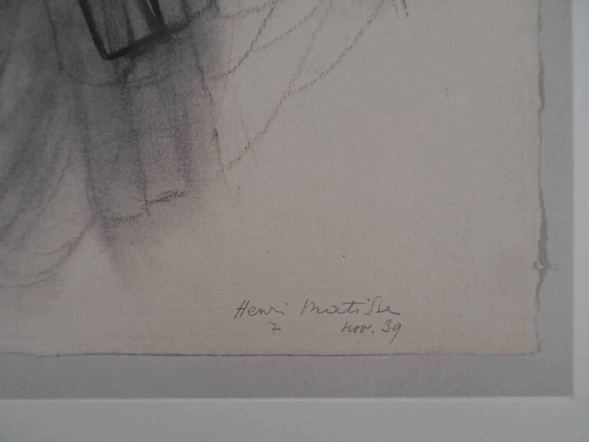 Henri Matisse: Seated Ballerina - Signed Lithograph